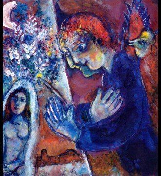 イーゼルの現代アーティスト マルク・シャガール Oil Paintings